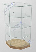 7Д-Витрина из стекла серия "Бюджет"