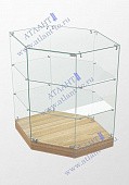 Стеклянный прилавок ПТР1Д