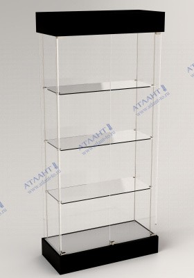 Витрина музейная ВМ-3-3 с регулировкой полок по высоте!