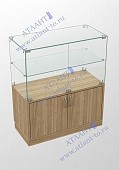 Стеклянный прилавок П900ТД