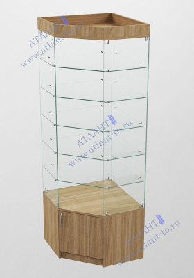 12ТК-Витрина из стекла серия "Бюджет"