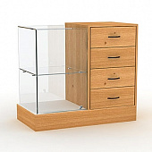 Стеклянная витрина ПС-2Б-П